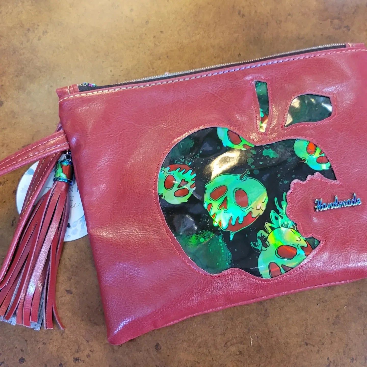 Poi$on @pple Wristlet