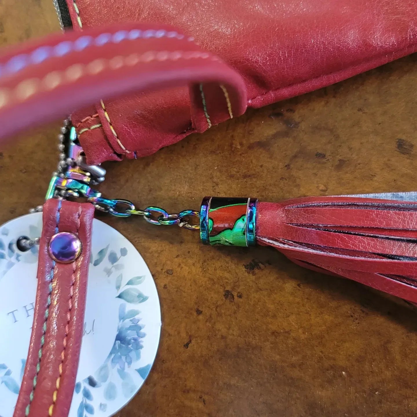 Poi$on @pple Wristlet