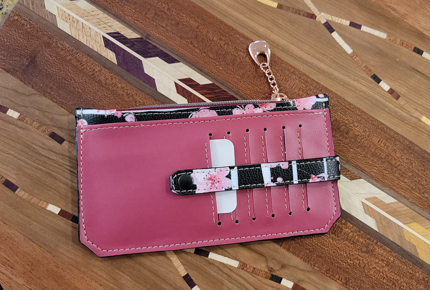 Pink and Black Wallet