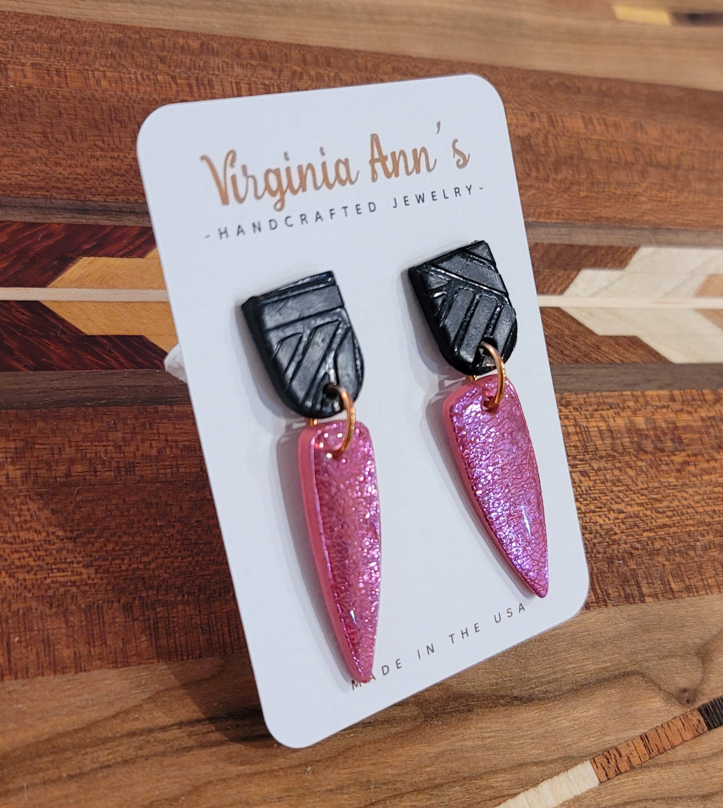 Pink and Black Daggers